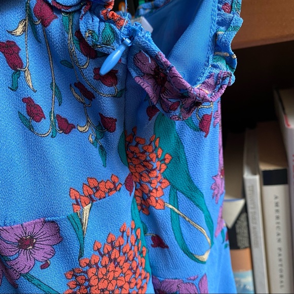 Astr Blue Floral Dress - Picture 5 of 8